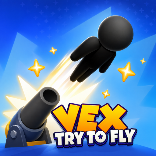Vex Try To Fly | Play Online Launch Adventure - game cover